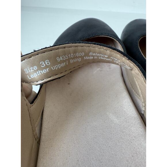 Dansko Bria Mary Jane Clogs Women's 5.5 - 6 Black Leather Professional Slip Ons - Picture 8 of 10